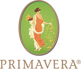 Primavera Logo, Verkauf in der Apostel Krätuer Drogerie im Ihr Einkaufsland International, Marktheidenfeld.